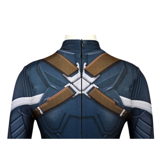Captain America 2: The Winter Soldier Steve Rogers Kids 3D Jumpsuit Captain America 2: The Winter Soldier Steve Rogers Kids 3D Jumpsuit