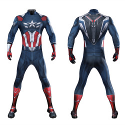 Captain America 4 Sam Wilson Cosplay Jumpsuit