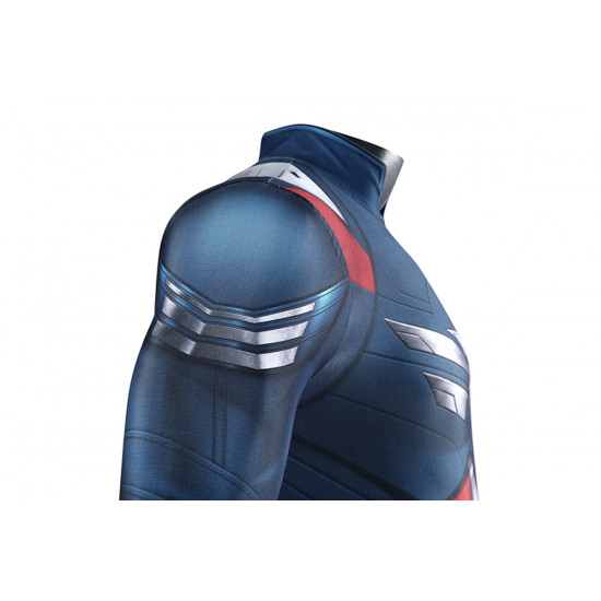 Captain America 4 Sam Wilson Cosplay Jumpsuit