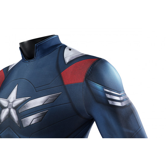 Captain America 4 Sam Wilson Cosplay Jumpsuit