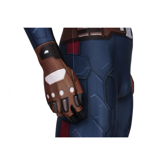 Captain America: The Winter Soldier Steve Rogers 3D Jumpsuit Captain America: The Winter Soldier Steve Rogers 3D Jumpsuit