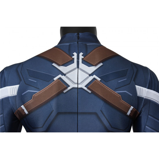 Captain America: The Winter Soldier Steve Rogers 3D Jumpsuit Captain America: The Winter Soldier Steve Rogers 3D Jumpsuit