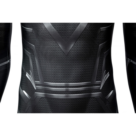 Civil War Black Panther T'Challa 3D Jumpsuit Civil War Black Panther T'Challa 3D Jumpsuit