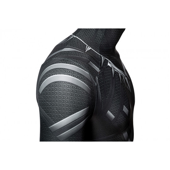 Civil War Black Panther T'Challa 3D Jumpsuit Civil War Black Panther T'Challa 3D Jumpsuit