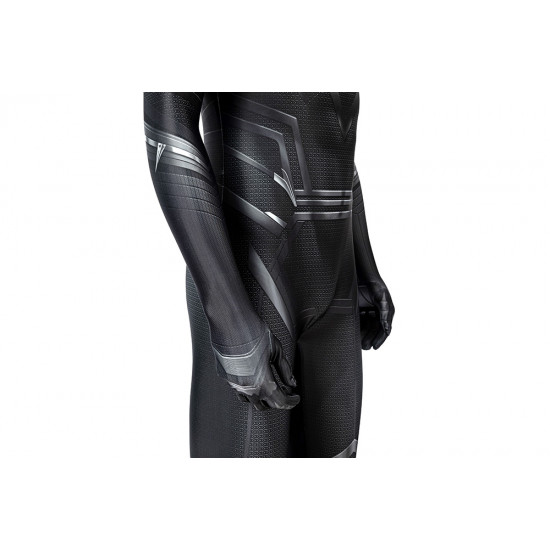 Civil War Black Panther T'Challa 3D Jumpsuit Civil War Black Panther T'Challa 3D Jumpsuit