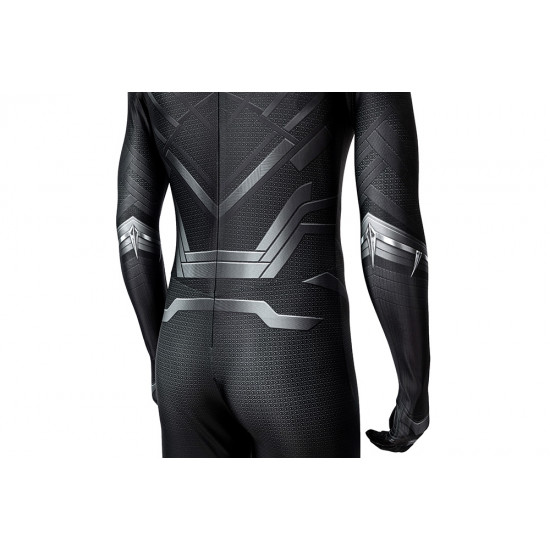 Civil War Black Panther T'Challa 3D Jumpsuit Civil War Black Panther T'Challa 3D Jumpsuit