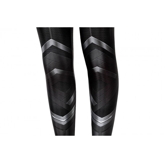 Civil War T'Challa Black Panther Kids 3D Jumpsuit Civil War T'Challa Black Panther Kids 3D Jumpsuit