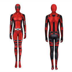 Deadpool 3 Lady Deadpool Cosplay Jumpsuit
