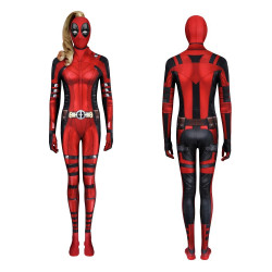 Deadpool 3 Lady Deadpool Cosplay Jumpsuit