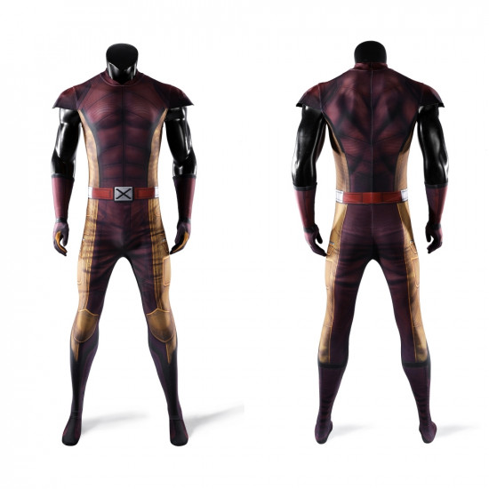 Deadpool 3 Wolverine Cosplay Jumpsuit with Mask Deadpool 3 Wolverine Cosplay Jumpsuit with Mask