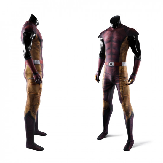 Deadpool 3 Wolverine Cosplay Jumpsuit with Mask Deadpool 3 Wolverine Cosplay Jumpsuit with Mask