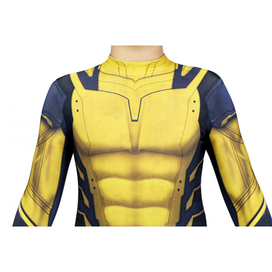 Deadpool 3 Wolverine Cosplay Kids Jumpsuit Deadpool 3 Wolverine Cosplay Kids Jumpsuit