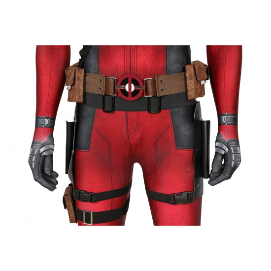 Deadpool Wade Wilson 3D Jumpsuit Full Set