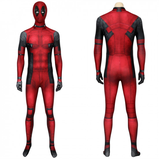 Deadpool Wade Wilson 3D Zentai Jumpsuit