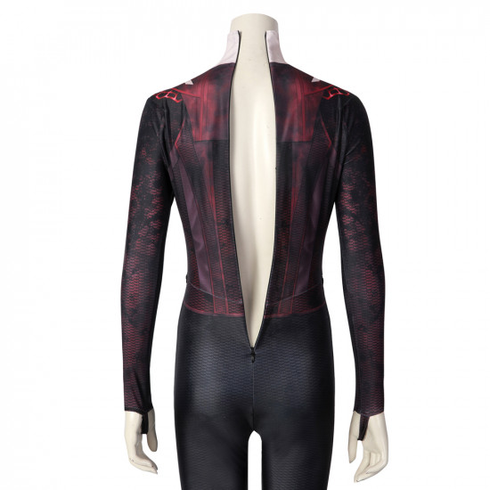 Doctor Strange Multiverse of Madness Scarlet Witch Cosplay Jumpsuit Doctor Strange Multiverse of Madness Scarlet Witch Cosplay Jumpsuit