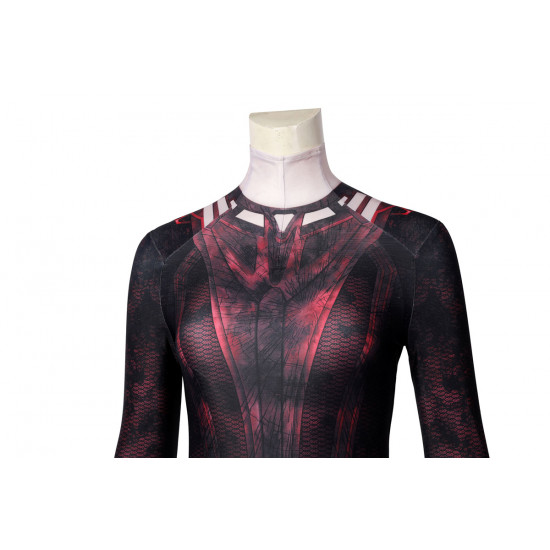 Doctor Strange Multiverse of Madness Scarlet Witch Cosplay Jumpsuit Doctor Strange Multiverse of Madness Scarlet Witch Cosplay Jumpsuit