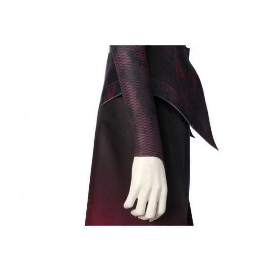Doctor Strange Multiverse of Madness Scarlet Witch Cosplay Jumpsuit Doctor Strange Multiverse of Madness Scarlet Witch Cosplay Jumpsuit