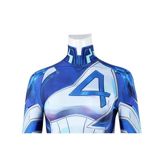 Fantastic Four Invisible Woman Cosplay Jumpsuit Fantastic Four Invisible Woman Cosplay Jumpsuit