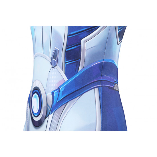 Fantastic Four Invisible Woman Cosplay Jumpsuit Fantastic Four Invisible Woman Cosplay Jumpsuit