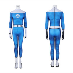 Fantastic Four Invisible Woman Susan Storm Cosplay Jumpsuit
