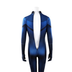 Fantastic Four Susan Invisible Woman Cosplay Jumpsuit