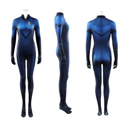 Fantastic Four Susan Invisible Woman Cosplay Jumpsuit
