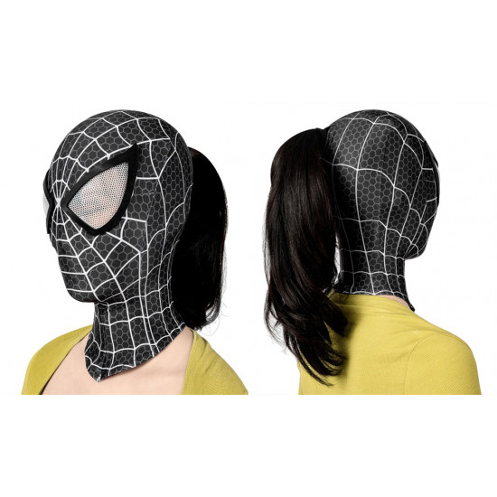 Female Spiderman Black Cat Venom 3D Jumpsuit
