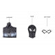 Female Spiderman Black Cat Venom 3D Jumpsuit