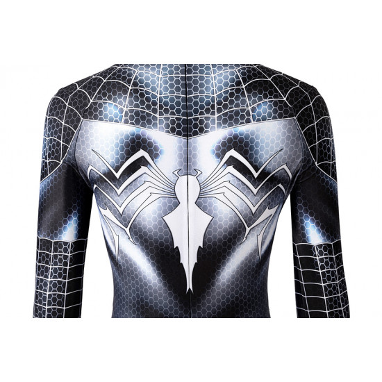 Female Spiderman Black Cat Venom 3D Jumpsuit