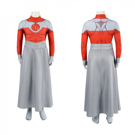 Invincible Thragg Kids Jumpsuit with Cloak