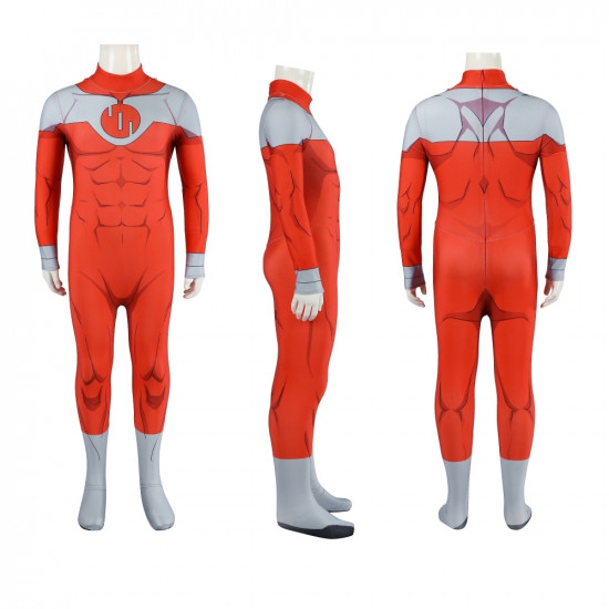 Invincible Thragg Kids Jumpsuit with Cloak