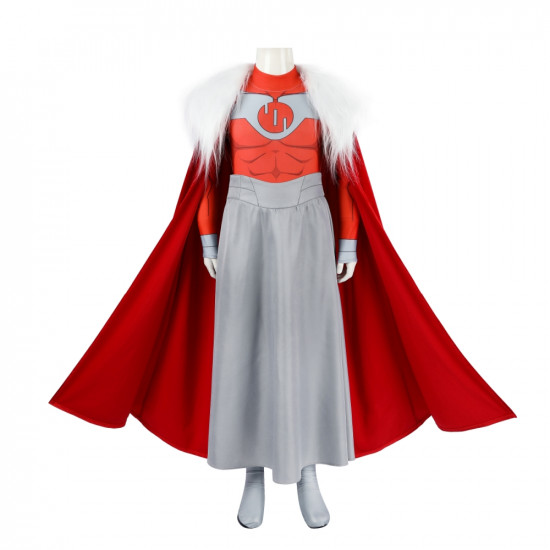 Invincible Thragg Kids Jumpsuit with Cloak