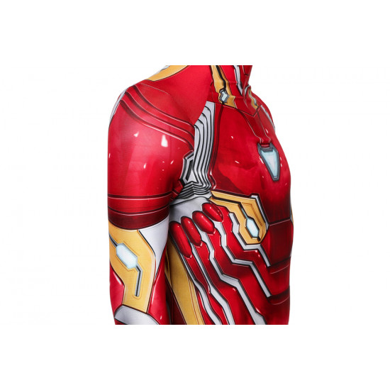Iron Man Tony Stark Nanotech Suit 3D Kids Jumpsuit