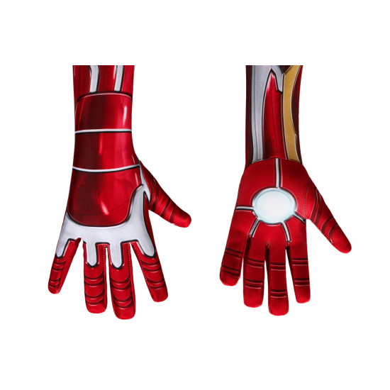Iron Man Tony Stark Nanotech Suit 3D Kids Jumpsuit