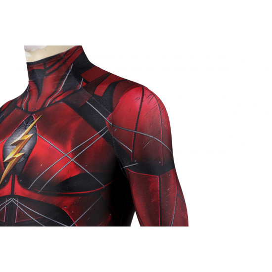 Justice League Barry Allen The Flash Cosplay Jumpsuit Justice League Barry Allen The Flash Cosplay Jumpsuit