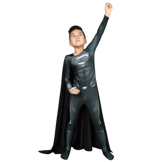 Justice League Superman Clark Kent 3D Kids Jumpsuit Justice League Superman Clark Kent 3D Kids Jumpsuit
