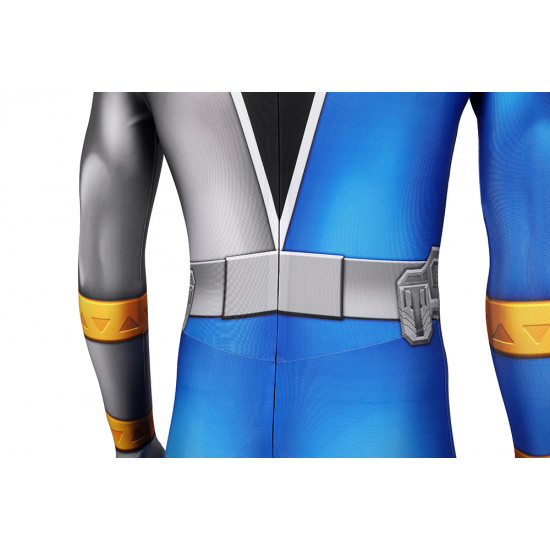 KISHIRYU SENTAI RYUSOULGER Blue Solider Cosplay Suit