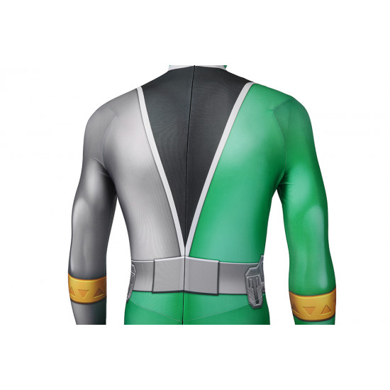 KISHIRYU SENTAI RYUSOULGER Green Solider Cosplay Suit