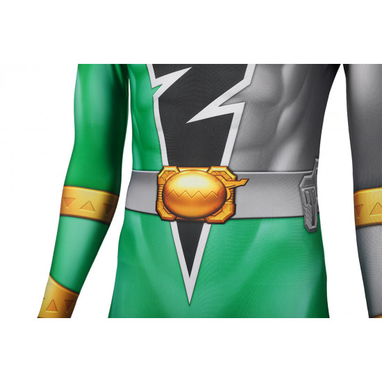 KISHIRYU SENTAI RYUSOULGER Green Solider Cosplay Suit