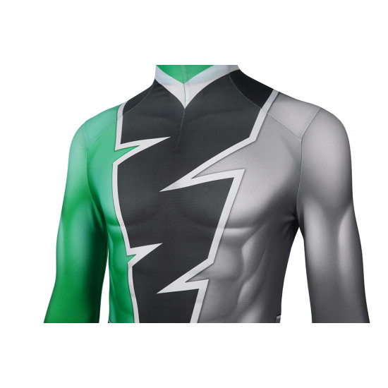 KISHIRYU SENTAI RYUSOULGER Green Solider Cosplay Suit