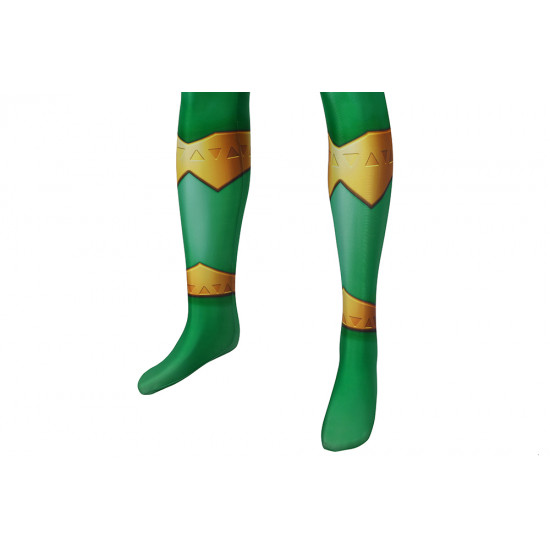 KISHIRYU SENTAI RYUSOULGER Green Solider Cosplay Suit
