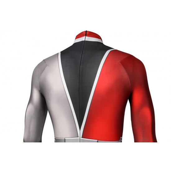 KISHIRYU SENTAI RYUSOULGER Red Solider Cosplay Suit