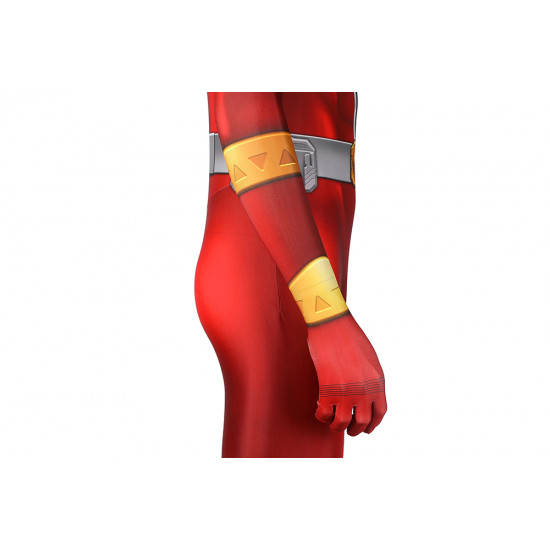 KISHIRYU SENTAI RYUSOULGER Red Solider Cosplay Suit
