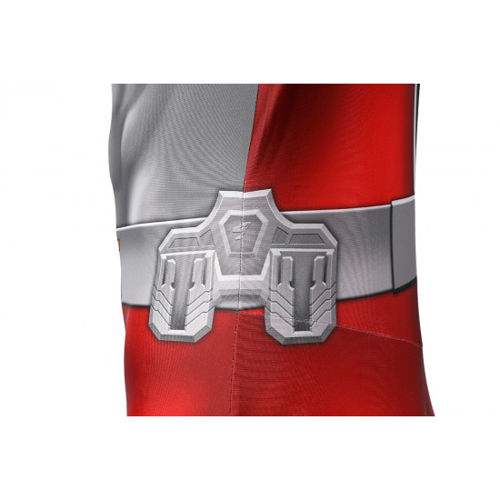 KISHIRYU SENTAI RYUSOULGER Red Solider Cosplay Suit