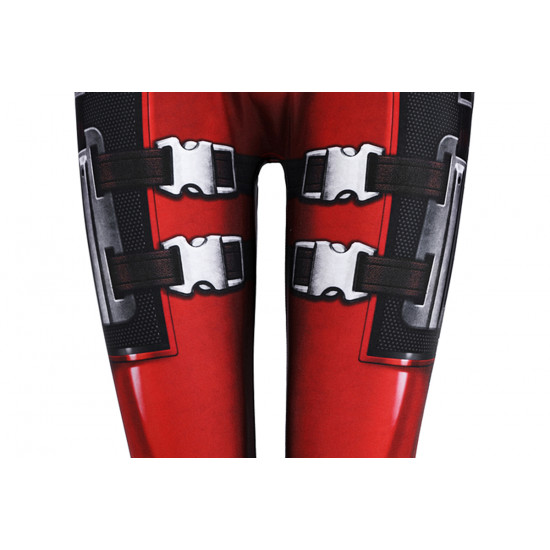 Lady Deadpool Female Deadpool Cosplay Jumpsuit Lady Deadpool Female Deadpool Cosplay Jumpsuit