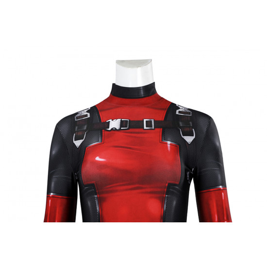 Lady Deadpool Female Deadpool Cosplay Jumpsuit Lady Deadpool Female Deadpool Cosplay Jumpsuit