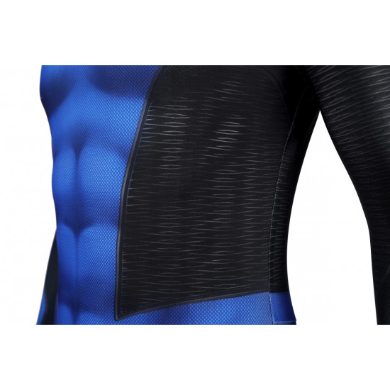 Marvel's Spider-Man 2 New Blue Suit Cosplay Jumpsuit