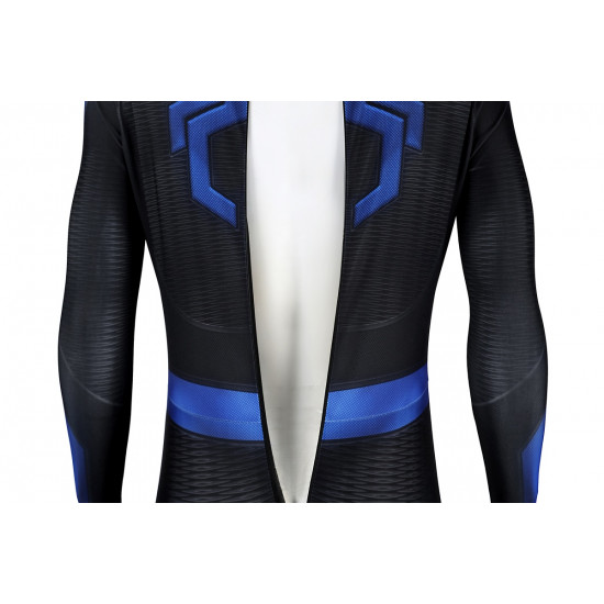 Marvel's Spider-Man 2 New Blue Suit Cosplay Jumpsuit