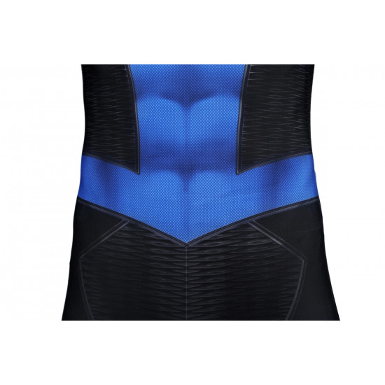 Marvel's Spider-Man 2 New Blue Suit Cosplay Jumpsuit