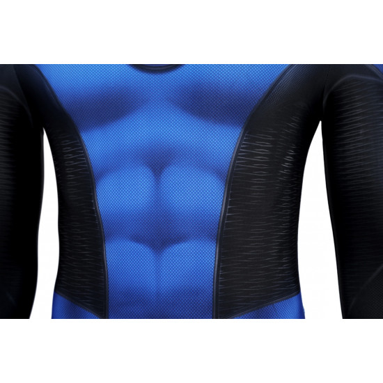 Marvel's Spider-Man 2 New Blue Suit Cosplay Jumpsuit